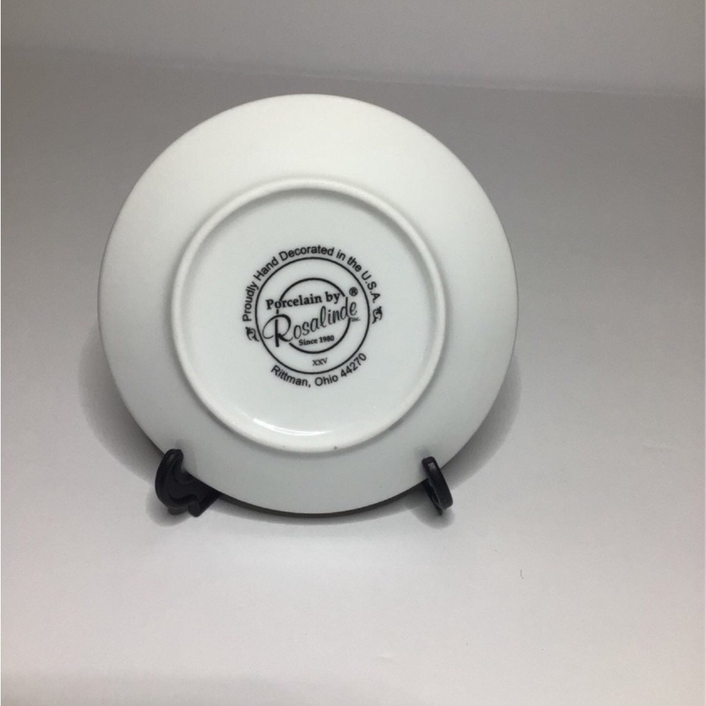 Vintage 4” Minature Collectors Plate - "Best in Show" Vladimir Tzenov (1995) - Picture 4 of 4